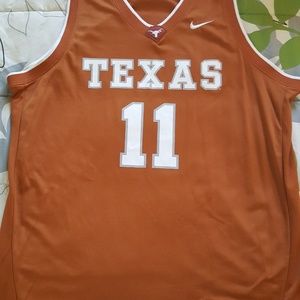 University of Texas Nike basketball jersey